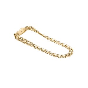 PULSERA TEJIDO BISMARK 18K