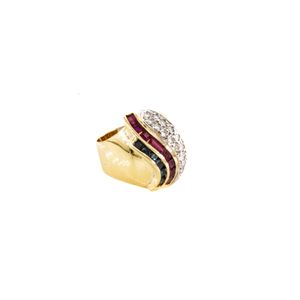 ANILLO 18K P. FINA 0,14 CT APROX.