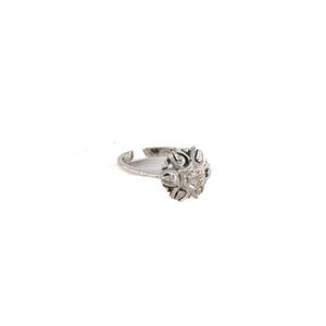 ANILLO 18K ORO BLANCO P. FINA 0,02 CT APROX