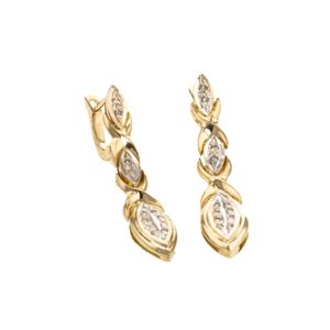 ARETES PIEDRAS FINAS 18K