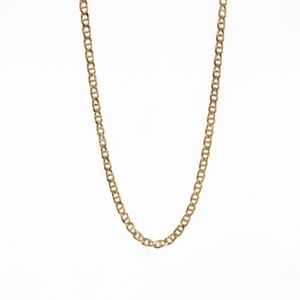 CADENA TEJIDO ANCLA 18K