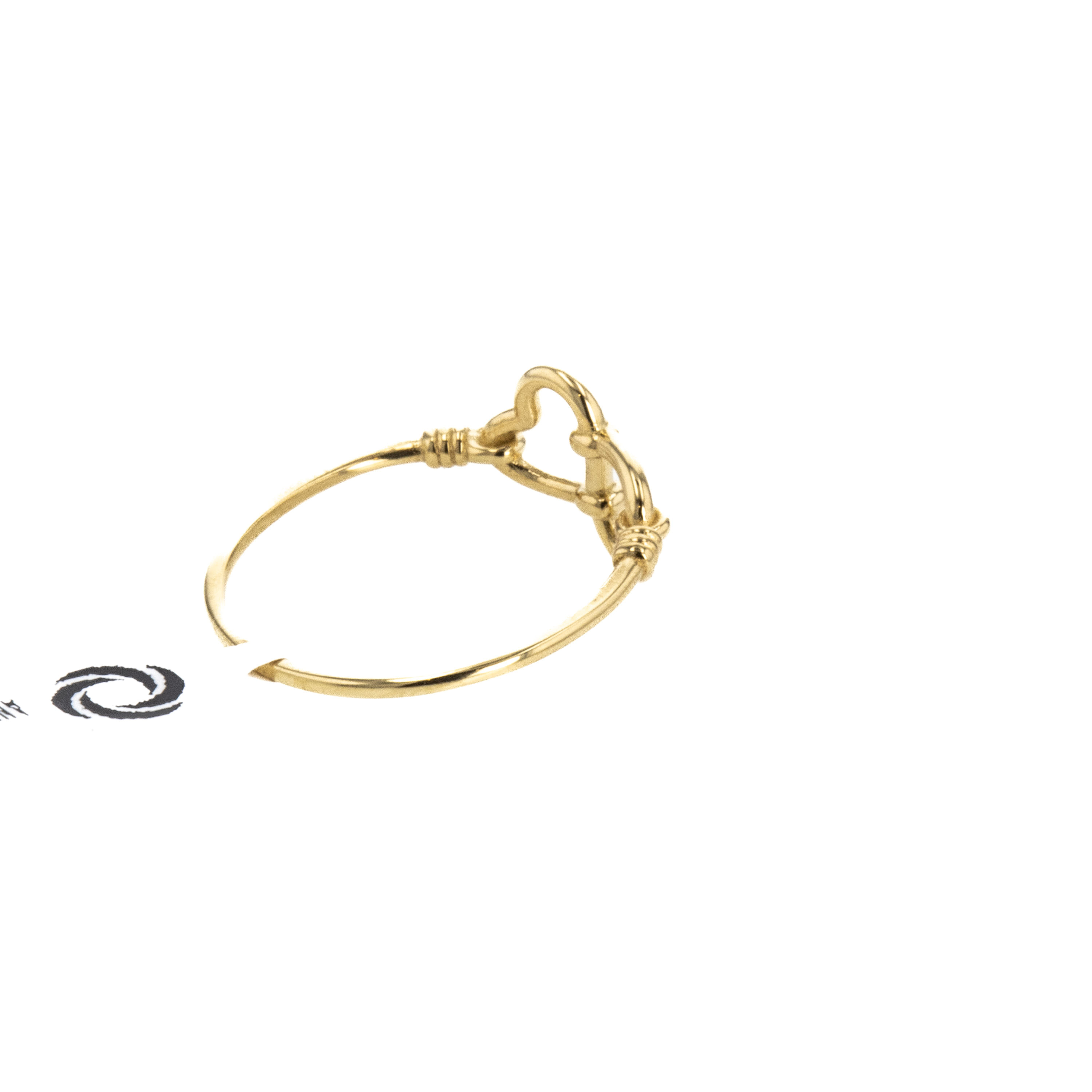 ANILLO CORAZONES 18K