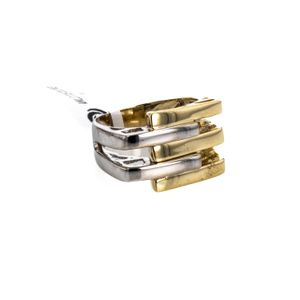 ANILLO DOS COLORES 18K