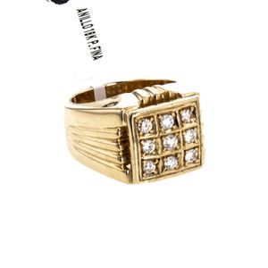 ANILLO 18K P. FINA