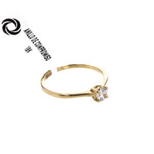 ANILLO DE COMPROMISO 18K