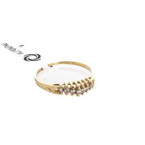 ANILLO PIEDRAS FINAS 14K