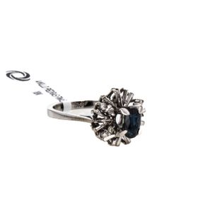 ANILLO PIEDRAS FINAS 18K
