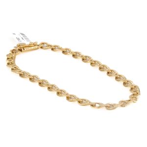 PULSERA ANCLA 18K
