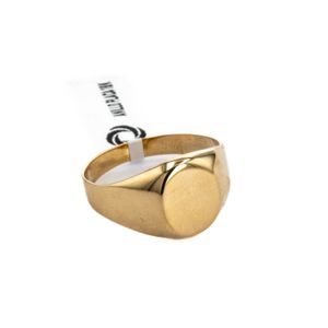 ANILLO PLACA 18K
