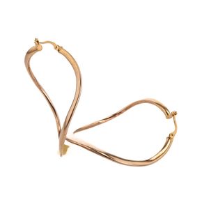 ARETES ARGOLLAS GRANDES 18K