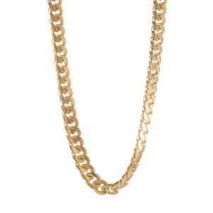 CADENA TEJIDO CUBANA 18K