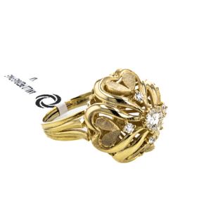 ANILLO PIEDRAS FINAS 14K