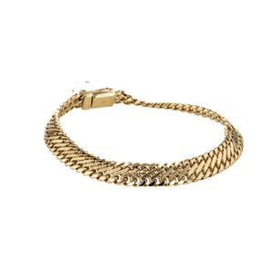 PULSERA TEJIDO BISMARK 18K