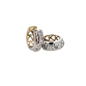 ARETES 14K P. FINA