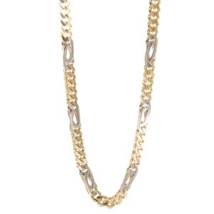 CADENA CUBANA ALTERNADA 18K