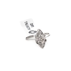 ANILLO 18K P. FINA O. BLANCO