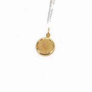 DIJE REDONDO LEO 18K