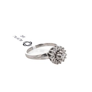 ANILLO 18K P. FINA O. BLANCO