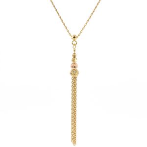 CADENA FORZADA CON DIJE 2 OROS 18K