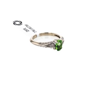 ANILLO 18K P. FINA O. BLANCO