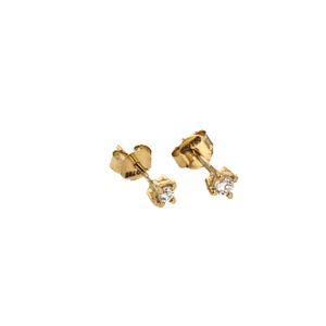 ARETES 18K P.FINA 0,16CT