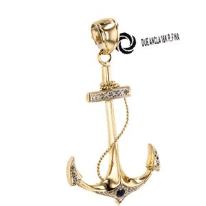 DIJE ANCLA 18K P. FINA