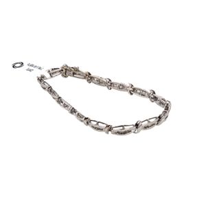 PULSERA 10K P. FINA O. BLANCO