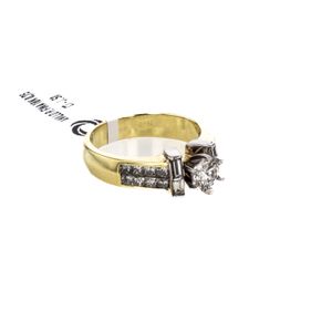 ANILLO P. FINA 18K 0,75 CT - J . SI1