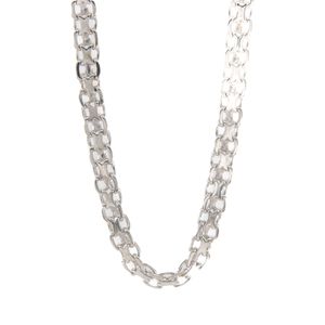 CADENA BISMARK ORO BLANCO 18K