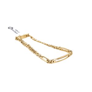 PULSERA OJO DE PAJARO ALTERNADA 18K