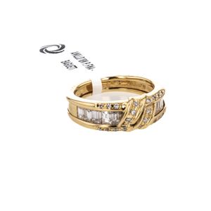ANILLO 18K P. FINA - BAGUETT