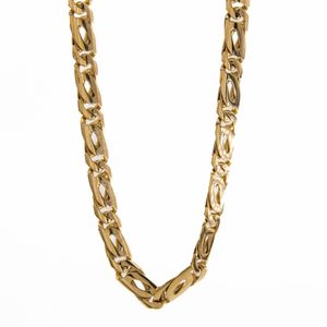 CADENA OJO PAJARO 18K