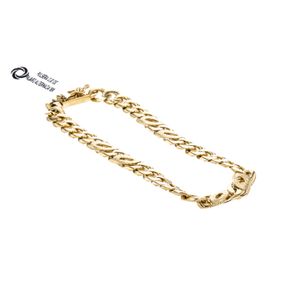 PULSERA OJO DE PAJARO ALTERNADA 18K