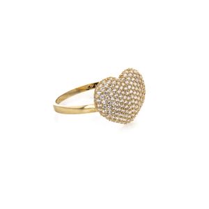 ANILLO CORAZON CON ZIRCON TK