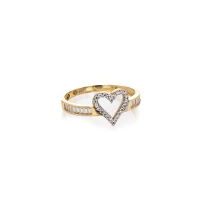 ANILLO CORAZON CON ZIRCONES TK