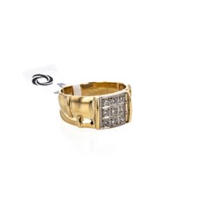 ANILLO PIEDRAS FINAS 18K