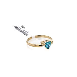 ANILLO ZIRCON 18K