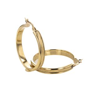 ARETES ARGOLLAS 18K