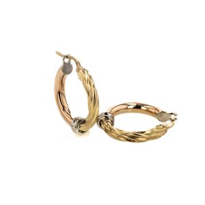 ARETES ARGOLLAS 3 OROS 18K