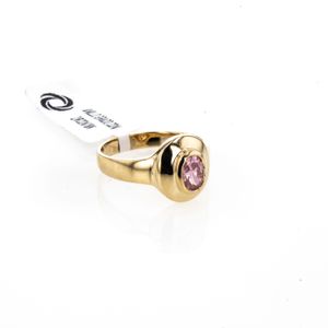 ANILLO GRADO CON ZIRCON 18K