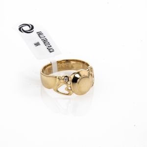 ANILLO GRADO PLACA 18K