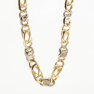 CADENA OJO DE PAJARO 2 OROS 18K