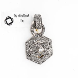 DIJE 18K ORO BLANCO P. FINA