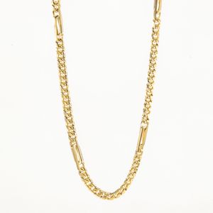 CADENA CUBANA ALTERNADA 18K