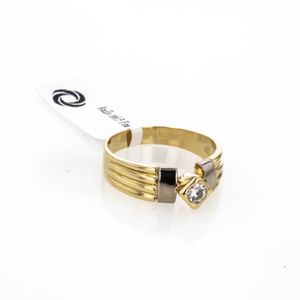 ANILLO 18K P. FINA