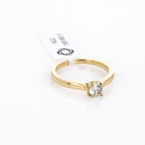ANILLO COMPROMISO 18K