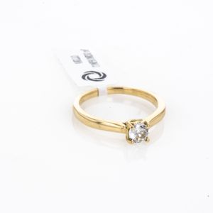 ANILLO COMPROMISO 18K