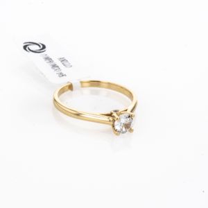 ANILLO COMPROMISO 18K