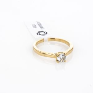 ANILLO COMPROMISO 18K