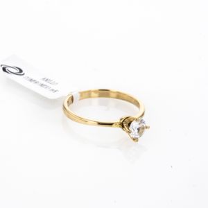ANILLO COMPROMISO 18K